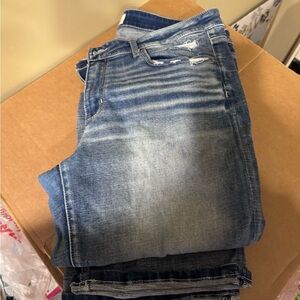 BKE Women's Blue Boot Cut Jeans